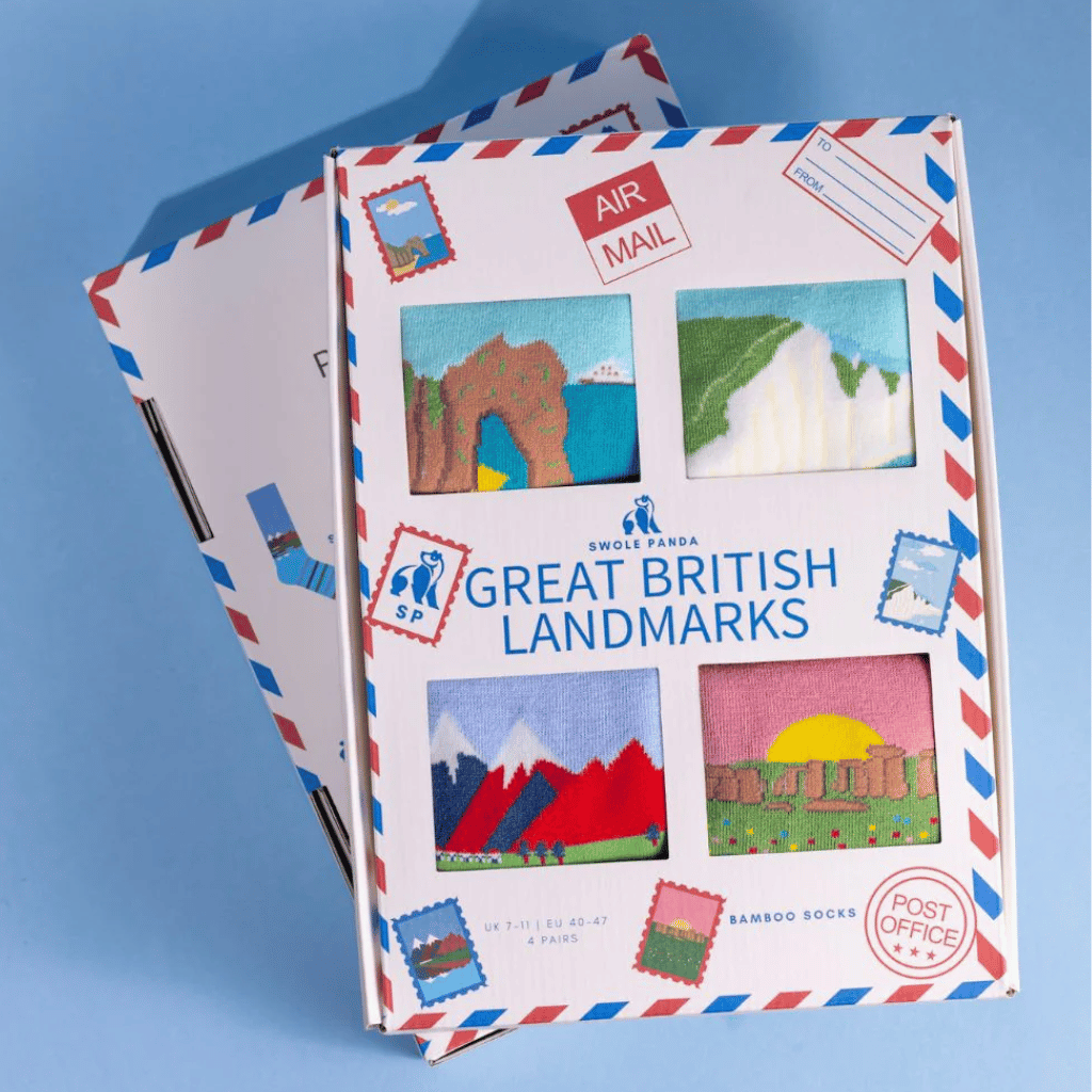 Thumbnail: 4 pairs of men's bamboo socks Image 1