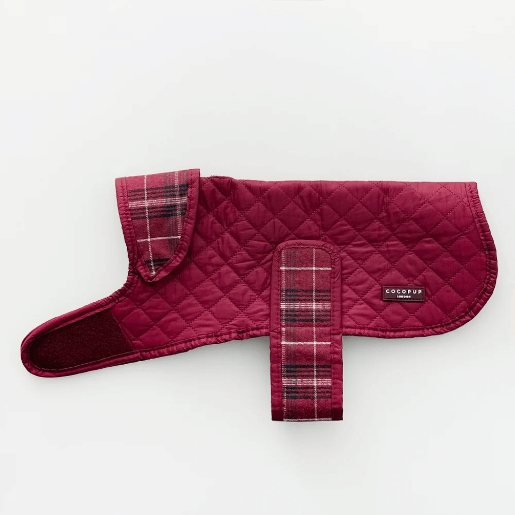Thumbnail: Quilted dog coat Image 11